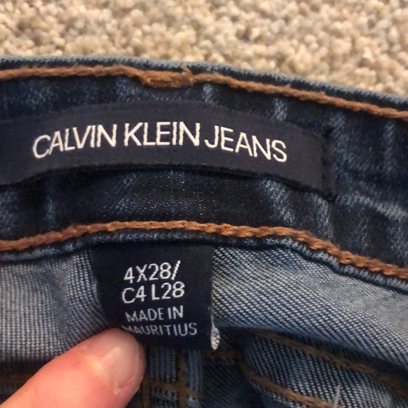 CalvinKlein Skinny Blue Jeans - Picture 4 of 4